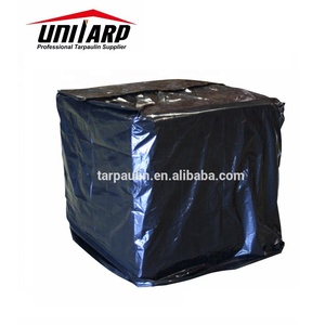 Logo du client Résistant à la chaleur Antipoussière Sunproof Pvc IBC Cargo Cover Bâches imperméables en PVC <span class=keywords><strong>pour</strong></span> couverture de palette réutilisable - Product Image 5
