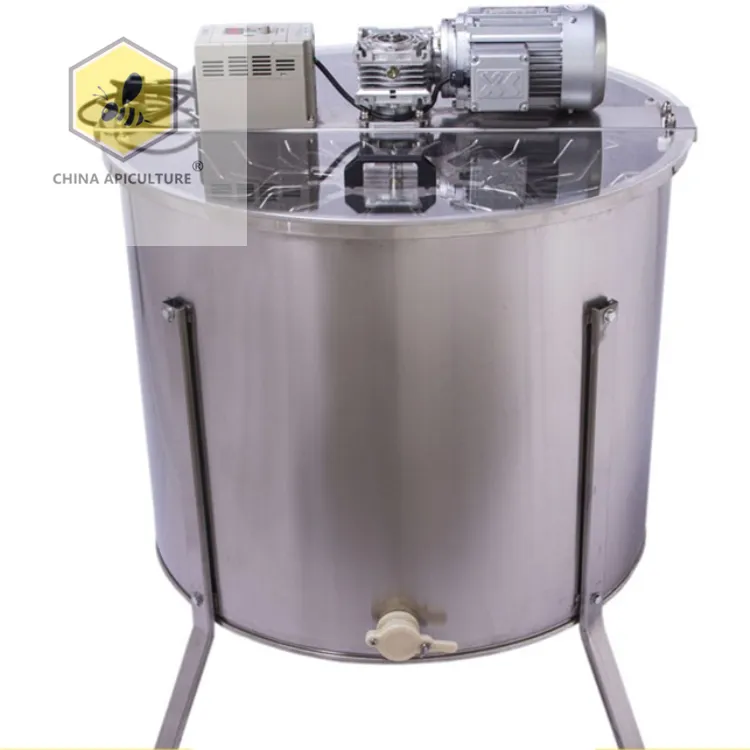 China Bijenteelt honing verwerking machine handleiding honing centrifuge elektrische honey bee extractor
