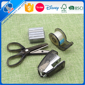 6 en 1 En Plastique <span class=keywords><strong>Agrafeuse</strong></span> Agrafes Perforateur Dévidoir De Ruban Combiné Mini bureau/école Papeterie Kit ensemble - Product Image 6