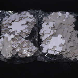 Rompecabezas personalizado <span class=keywords><strong>en</strong></span> <span class=keywords><strong>forma</strong></span> <span class=keywords><strong>de</strong></span> corazón Irregular 300x230mm Juego educativo DIY juguete personalizado tubo rompecabezas para niños - Product Image 2