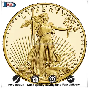 Een Troy Ounce Warking Liberty Tungsten Vergulde Amerikaanse Adelaar Munt Voor Collectible En Kunst