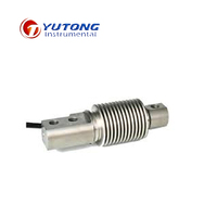 Celda de carga de viga flexible Yutong para tubo corrugado, de acero aleado Keli/acero inoxidable, con capacidad de sobrecarga del 150%, carga nominal de 10-200 kg y tornillo