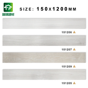 15x120 tráng men gỗ nhìn màu xám sứ sàn gạch phòng ngủ mộc mạc ánh sáng màu xám Sứ giả gỗ như gạch - Product Image 3