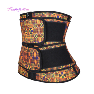 Nanbin đôi Dây đai Latex eo huấn luyện viên với dây kéo và dây đeo đàn hồi thiết kế hình học kiểm soát công ty cộng với kích thước thoáng khí - Product Image 1