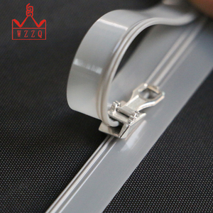 أعلى جودة كبير البلاستيك <span class=keywords><strong>pvc</strong></span> pe pp الذاتي قفل سحاب مسطح - Product Image 5