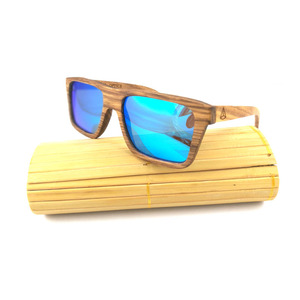 Gafas de Sol de madera de diseñador de marca <span class=keywords><strong>china</strong></span> con logotipo personalizado con lentes polarizadas ligeras y cómodas diseñadas por CNC - Product Image 1