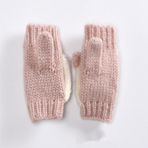 <span class=keywords><strong>Hiver</strong></span> chaud enfant fille de bande <span class=keywords><strong>dessin</strong></span>ée demi palm <span class=keywords><strong>gants</strong></span> sans doigts <span class=keywords><strong>gants</strong></span> d'<span class=keywords><strong>hiver</strong></span> - Product Image 3