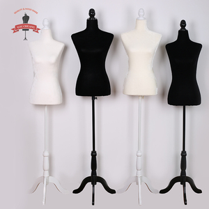 YCV001Hot venta de productos de <span class=keywords><strong>moda</strong></span> <span class=keywords><strong>curvy</strong></span> maniquí femenino terciopelo tela maniquí - Product Image 3