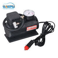Wholesale Mini ABS DC12V Double Cylinder Automatic Portable Tyre Inflator with Pointer Pressure Gauge