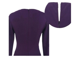 All'ingrosso moda stile Vintage abito <span class=keywords><strong>da</strong></span> donna elegante sottile invernale formale abito <span class=keywords><strong>da</strong></span> ufficio <span class=keywords><strong>per</strong></span> donna - Product Image 5