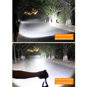 Hot bán 3 * T6 LED <span class=keywords><strong>5000</strong></span> Lumen USB có thể sạc lại không thấm nước IPX5 Zoomable Led Đèn Pha đèn pha - Product Image 6