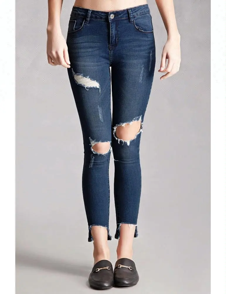 יצרנית ג 'ינס ג' ינס כחול כהה selvedge זאב 1 מלכותי מגזרת חתך hem סקיני ג 'ינס במצוקה ארצות <span class=keywords><strong>הברית</strong></span>