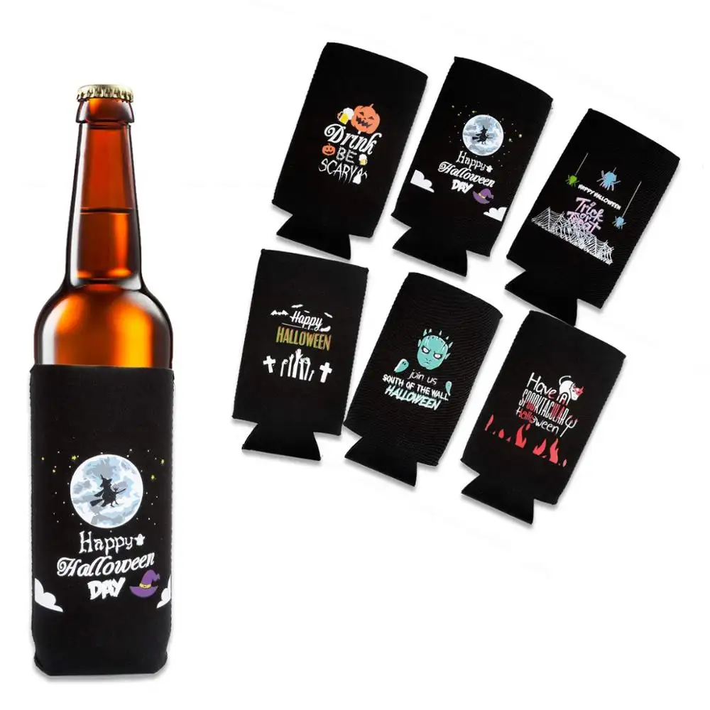 Yüksek kalite 550ml promosyon özel Logo Coozies neopren bira kutusu soğutucu tutucu