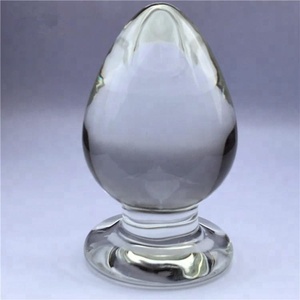 Mainan seks steker bokong anal kristal kaca 3 jenis, produk seks dengan proses pendinginan pengaman kualitas tinggi mainan seks untuk pria wanita - Product Image 2