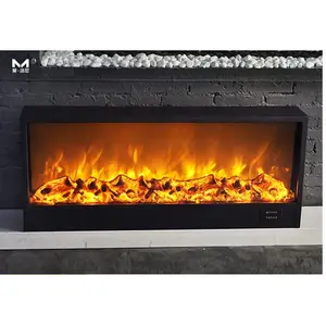 46-Inch Charmglow Insert/Build-In/Recessed Electric Fireplace Parts for Household and Hotel Use