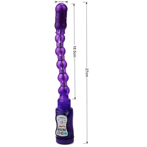 الجملة منتجات الكبار من النساء الجنس تهتز الخرز الشرج طويلة - Product Image 3