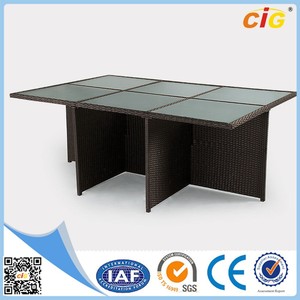 حار بيع كبيرة في الهواء الطلق الروطان الأثاث - Product Image 3