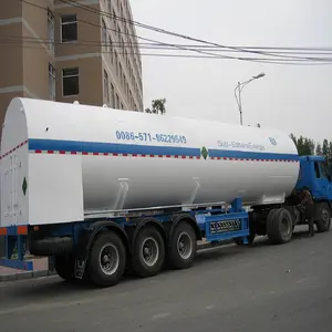 Nieuwe Stijl Transport Cryogene Vloeibare Opslagtank truck