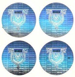 Giá nhà máy trung quốc tùy chỉnh an ninh VẬT NUÔI chống tĩnh điện giá rẻ <span class=keywords><strong>3D</strong></span> logo in ba chiều nhãn dán nhãn máy in - Product Image 5