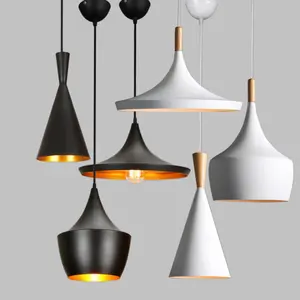 Новый дизайн, Резиновая деревянная Подвесная лампа для столовой, ретро промышленная барная люстра, подвесной светильник