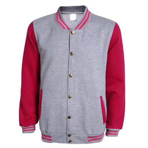 <span class=keywords><strong>Chaqueta</strong></span> Varsity <span class=keywords><strong>de</strong></span> alta calidad para hombre, diseño clásico, manga <span class=keywords><strong>de</strong></span> bloque <span class=keywords><strong>de</strong></span> Color, ribete <span class=keywords><strong>de</strong></span> <span class=keywords><strong>punto</strong></span> acanalado en contraste, botón <span class=keywords><strong>de</strong></span> latón frontal personalizable - Product Image 4