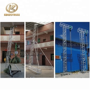 Tiang Penopang Suara Sistem Pa Penyangga <span class=keywords><strong>Speaker</strong></span> <span class=keywords><strong>Array</strong></span> Jalur Menara Alumunium Truss - Product Image 4