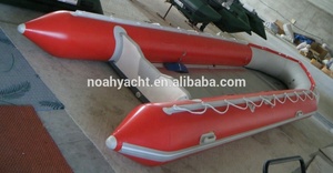 1.0mm Thick French Orca Hypalon <strong>Big</strong> <strong>Inflatable</strong> 720cm Aluminum Rescue Rowing <strong>Boat</strong> - Product Image 3