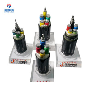 Suministro directo de fábrica XLPE conductor de cobre 3 núcleo del cable de alimentación bajo humo - Product Image 5