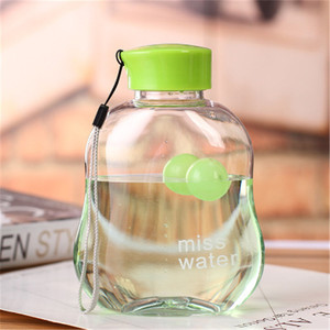 ส่วนตัวฉลากขวดน้ำพลาสติกไขมันร่างกายแก้วขวดน้ำแบน - Product Image 5