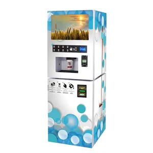 liquid dispenser vending machine coin coffee machine standing type