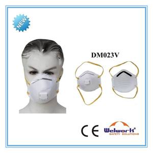 DM023 <span class=keywords><strong>Masque</strong></span> anti-poussière respiratoire standard <span class=keywords><strong>FFP2</strong></span> non tissé avec <span class=keywords><strong>ou</strong></span> sans valve - Product Image 3