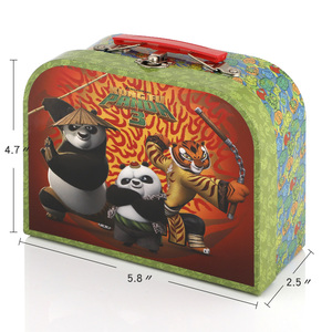 Tùy Chỉnh In Bé <span class=keywords><strong>Fancy</strong></span> Giấy Tông Mini Travel Vali Box Với Xử Lý - Product Image 2