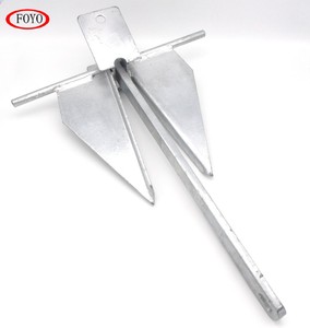 Ancora Danforth Fluke in Acciaio Zincato Foyo per Imbarcazioni, Motoscafi e Kayak - Product Image 2