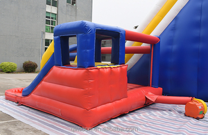 Cartón inflable casas inflables para los niños, combinado inflable <span class=keywords><strong>con</strong></span> piscina de agua - Product Image 5
