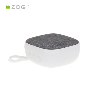 ZOGI Mini housse en tissu textile Rechargeable 3W lecteur de musique Portable bt Bluetooths haut-parleur sans fil à dents bleues - Product Image 6