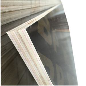 9mm shuttering ván ép Phenolic Board cá sấu Laminate ván ép 3/8 ''phim phải đối mặt ván khuôn ván khuôn - Product Image 4