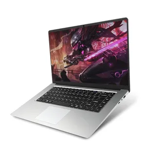 Hot Selling 15.6'' Slim Laptop Intel Celeron N3450 Quad Core 6GB RAM +128GB SSD 1920*1080 HD Ultra book Win10 System