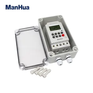 Waterproof Timers Manhua MT316SE Low Price Digital Waterproof 25 Amp IP65 Timer Switch