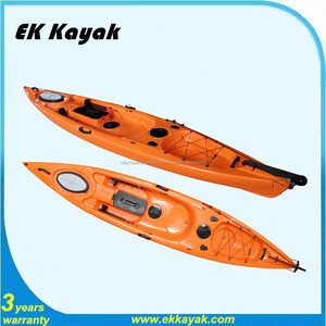 Rotomoldeado kayak de pesca se sientan en la parte superior con los pedales - Product Image 1
