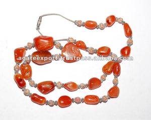 Collier akikk, pour homme ou femme, chapeau en Agate exportation - Product Image 2