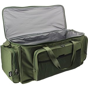 Sac de pêche à la <span class=keywords><strong>carpe</strong></span> verte avec poches extérieures isolées à trois fermetures éclair Bagages pour cannes à pêche - Product Image 3