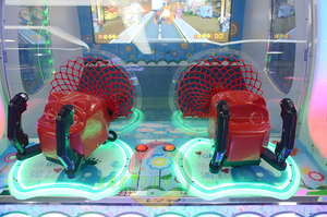 Coin operated electronic deportes <span class=keywords><strong>de</strong></span> tiro máquina feliz tiroteo bebé bola <span class=keywords><strong>juego</strong></span> <span class=keywords><strong>de</strong></span> arcade gabinete - Product Image 5