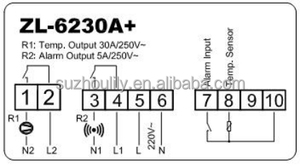 ZL-6230A +, <span class=keywords><strong>30A</strong></span> रिले, तापमान नियंत्रक, थर्मोस्टेट <span class=keywords><strong>30a</strong></span>, Lilytech, 30 AMP - Product Image 4