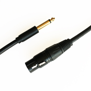 6.35mm (1/4 inch) TS Mono Mâle vers <span class=keywords><strong>XLR</strong></span> 3PIN connecteur <span class=keywords><strong>jack</strong></span> Femelle <span class=keywords><strong>MICRO</strong></span> Déséquilibrée D'interconnexion <span class=keywords><strong>Micro</strong></span> <span class=keywords><strong>Câble</strong></span> - Product Image 1