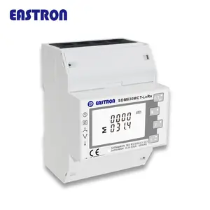 SDM630MCT Lora Three Phase Din Rail Mounted Wireless ISO9001 CE Approved Electricity Smart Energy Meter