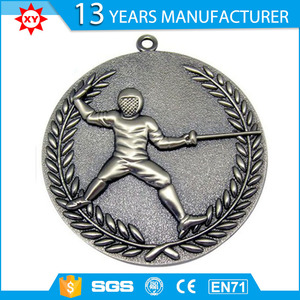 Calcio di vendita calda medaglie di metallo con cordino per i regali di promozione - Product Image 3