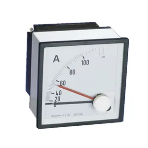 Everfar- CP-48M Permintaan Maksimum AC Analog Panel Ammeter Bi-struktur Instrumen Bimetal Penunjuk Merah Analog Ammeter