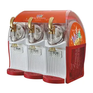 OC-S-318 de pie de piso de tres sabores de helado Maker/comercial de helado suave máquina para la venta