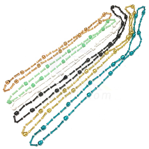 <strong>Wholesale</strong> Halloween Bone Mot Beaded Necklace Mardi Gras Party <strong>Favors</strong> Ornament <strong>Supplies</strong> - Product Image 2