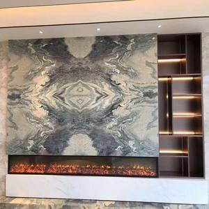 <span class=keywords><strong>Cheminée</strong></span> électrique encastrable de 40 pouces, <span class=keywords><strong>prix</strong></span> d'usine, avec galets, cristaux ou <span class=keywords><strong>bois</strong></span> - Product Image 5